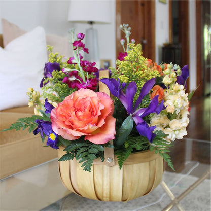 Garden of Life Basket –  Peonies Plants On Main, Woodruff SC