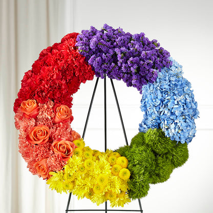Circle of Love Wreath –  Peonies Plants On Main, Woodruff SC