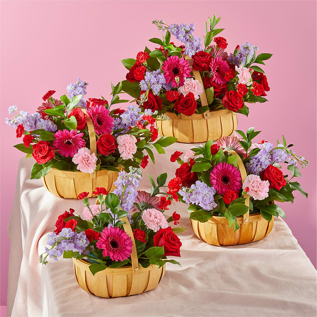 Pink Picnic Basket –  Peonies Plants On Main, Woodruff SC