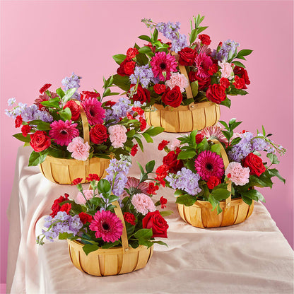 Pink Picnic Basket –  Peonies Plants On Main, Woodruff SC