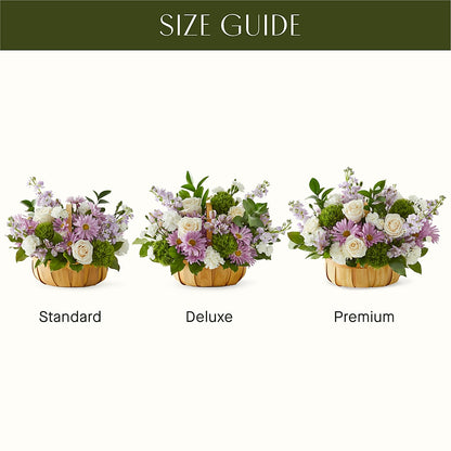 Peace & Love Basket –  Peonies Plants On Main, Woodruff SC