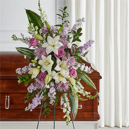 Grateful Hearts Standing Spray –  Peonies Plants On Main, Woodruff SC
