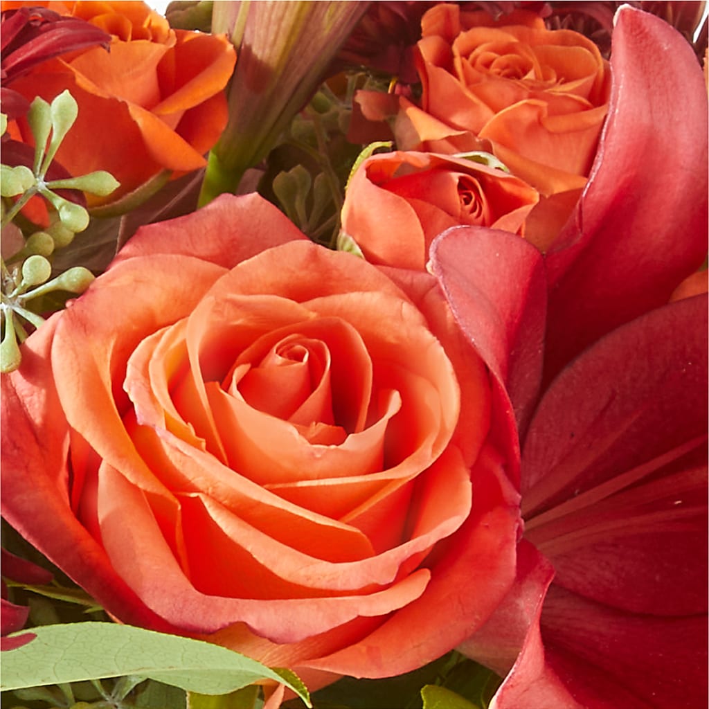 Crimson Leaves Bouquet –  Peonies Plants On Main, Woodruff SC