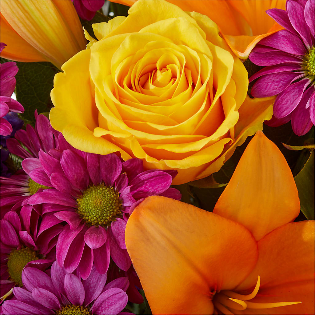 Colorful Visions Bouquet –  Peonies Plants On Main, Woodruff SC
