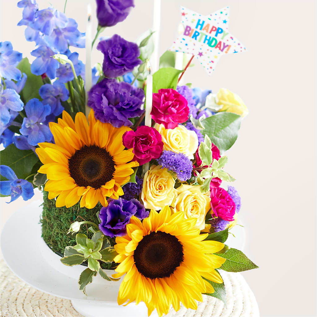 Star of the Day Floral Cake –  Peonies Plants On Main, Woodruff SC