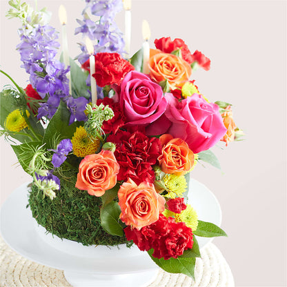 Best Year Yet Floral Cake –  Peonies Plants On Main, Woodruff SC