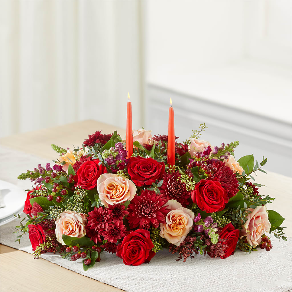 Most Thankful Centerpiece –  Peonies Plants On Main, Woodruff SC