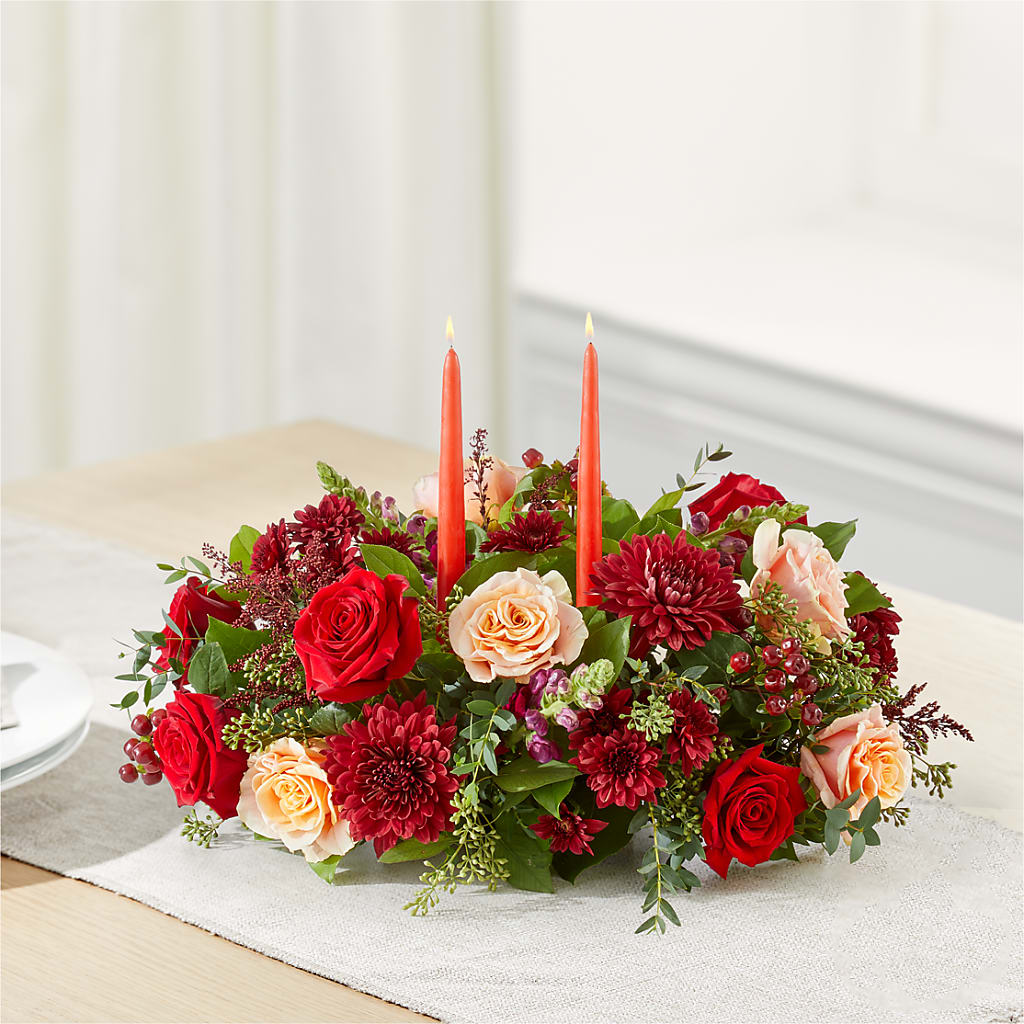 Most Thankful Centerpiece –  Peonies Plants On Main, Woodruff SC
