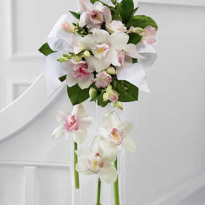 Perfect Entrance Pew Arrangement –  Peonies Plants On Main, Woodruff SC