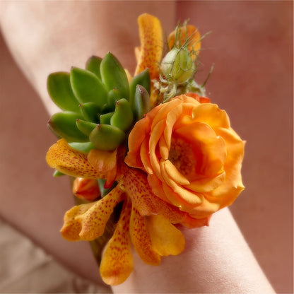 Irresistible Love Wrist Corsage –  Peonies Plants On Main, Woodruff SC