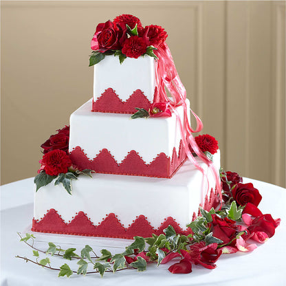 Forever Happiness Cake Decor –  Peonies Plants On Main, Woodruff SC